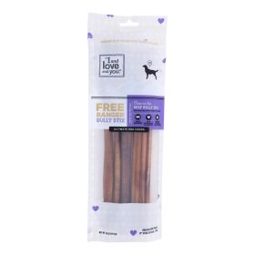 I And Love And You's Free Ranger Bully Stix Dog Chews - Case Of 6 - 5 Ct I And Love And You's Free Ranger Bully Stix Dog Chews - Case Of 6 - 5 Ct